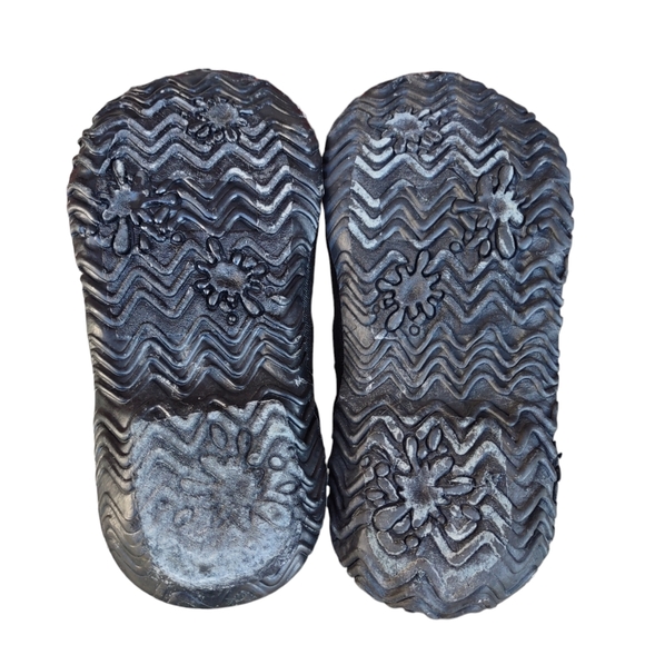 Bogs Youth Size 9 Black Waterproof Rainboots - Picture 9 of 16